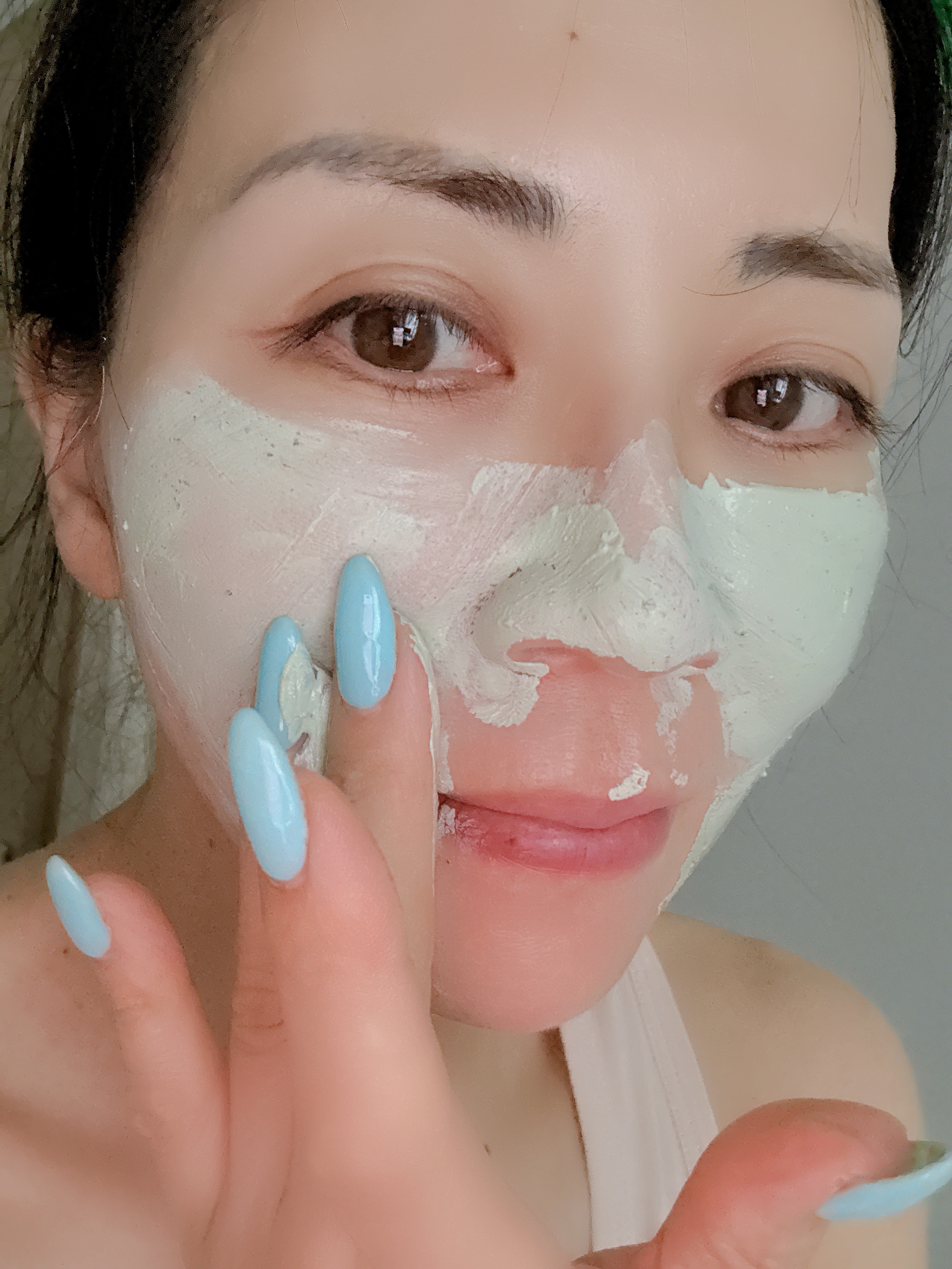 グリーントマトクレイマスククレンザー/FULLY/洗い流すパック・マスクを使ったクチコミ（3枚目）