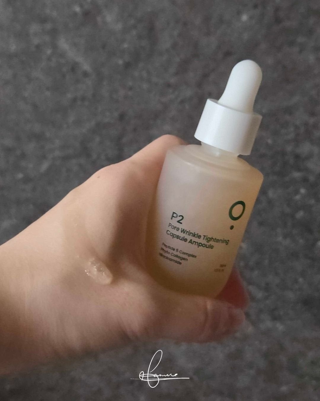 P2毛穴シワタイトニングカプセルアンプル/LUOKI/美容液を使ったクチコミ(3枚目)