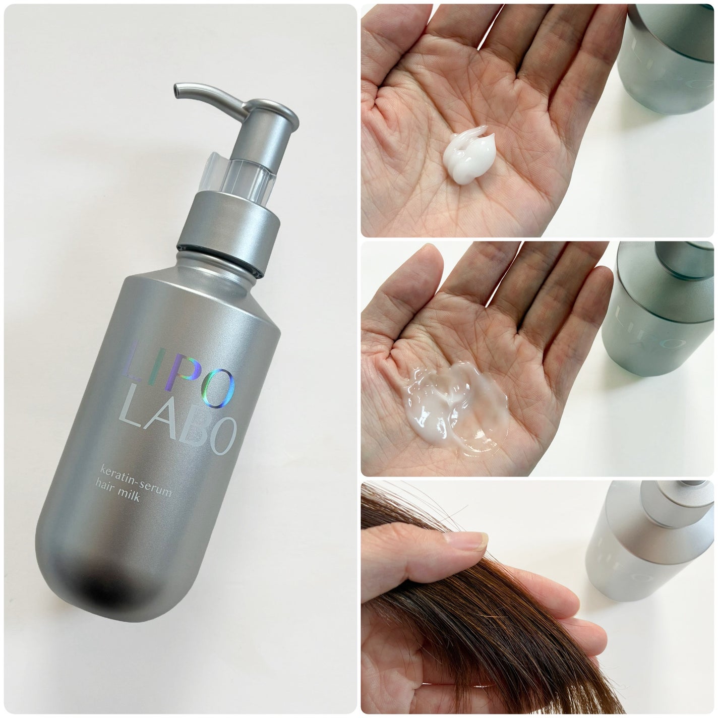 リポ ラボ ケラチンセラム ジェルモイスト シャンプー /トリートメントスリークリペア*/LIPO LABO/市販シャンプーを使ったクチコミ(4枚目)