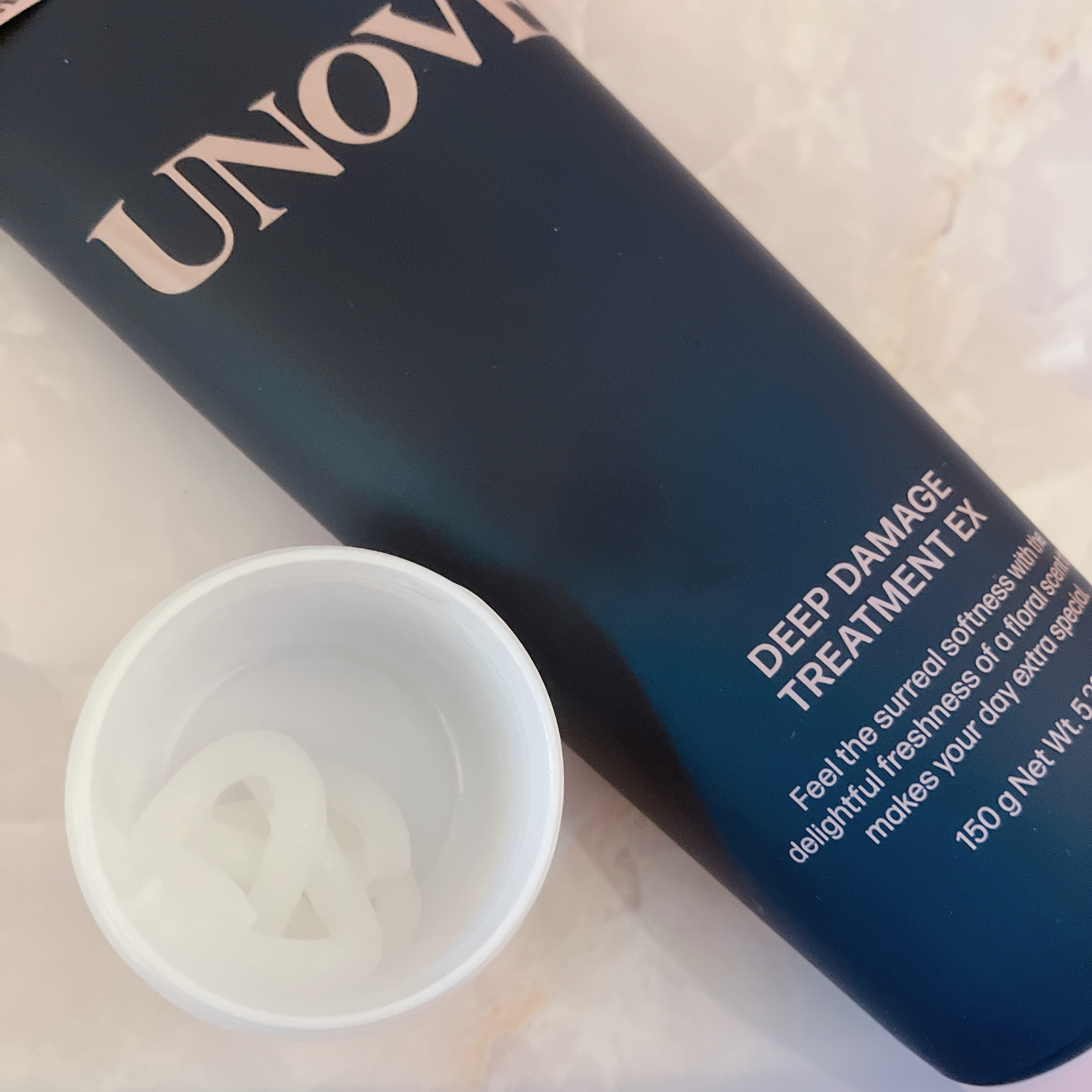 ディープダメージトリートメントEX/UNOVE/洗い流すヘアトリートメントを使ったクチコミ（2枚目）