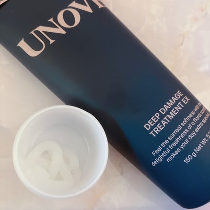 ディープダメージトリートメントEX/UNOVE/洗い流すヘアトリートメントを使ったクチコミ(2枚目)