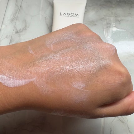 サンジェル プラス SPF50+ PA++++/LAGOM /日焼け止めジェルを使ったクチコミ(4枚目)