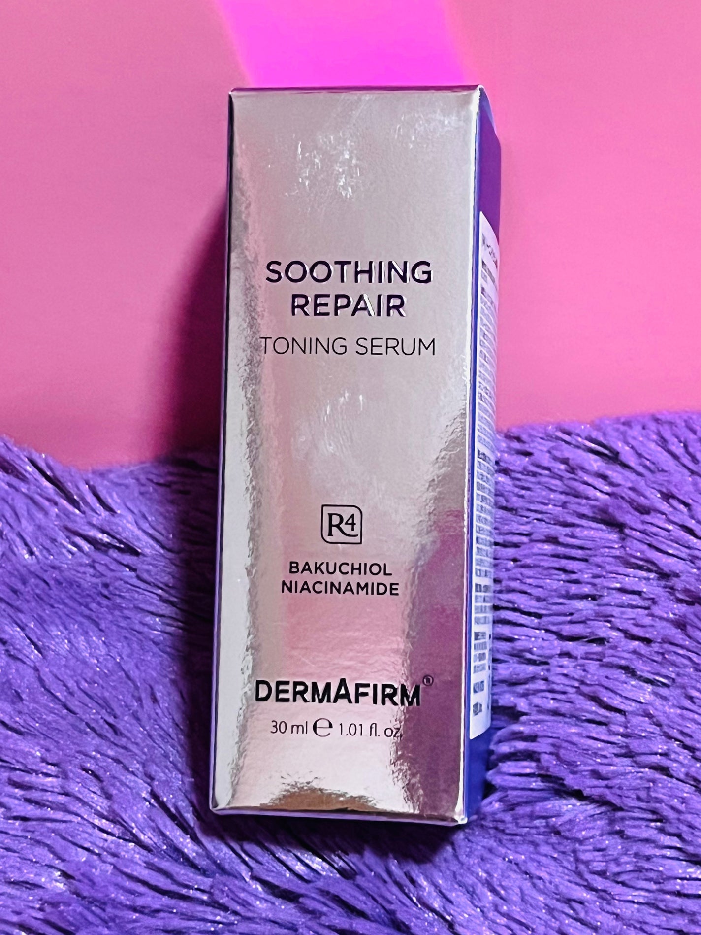 SOOTHING REPAIR TONING SERUM R4/ダーマファーム/美容液を使ったクチコミ(2枚目)