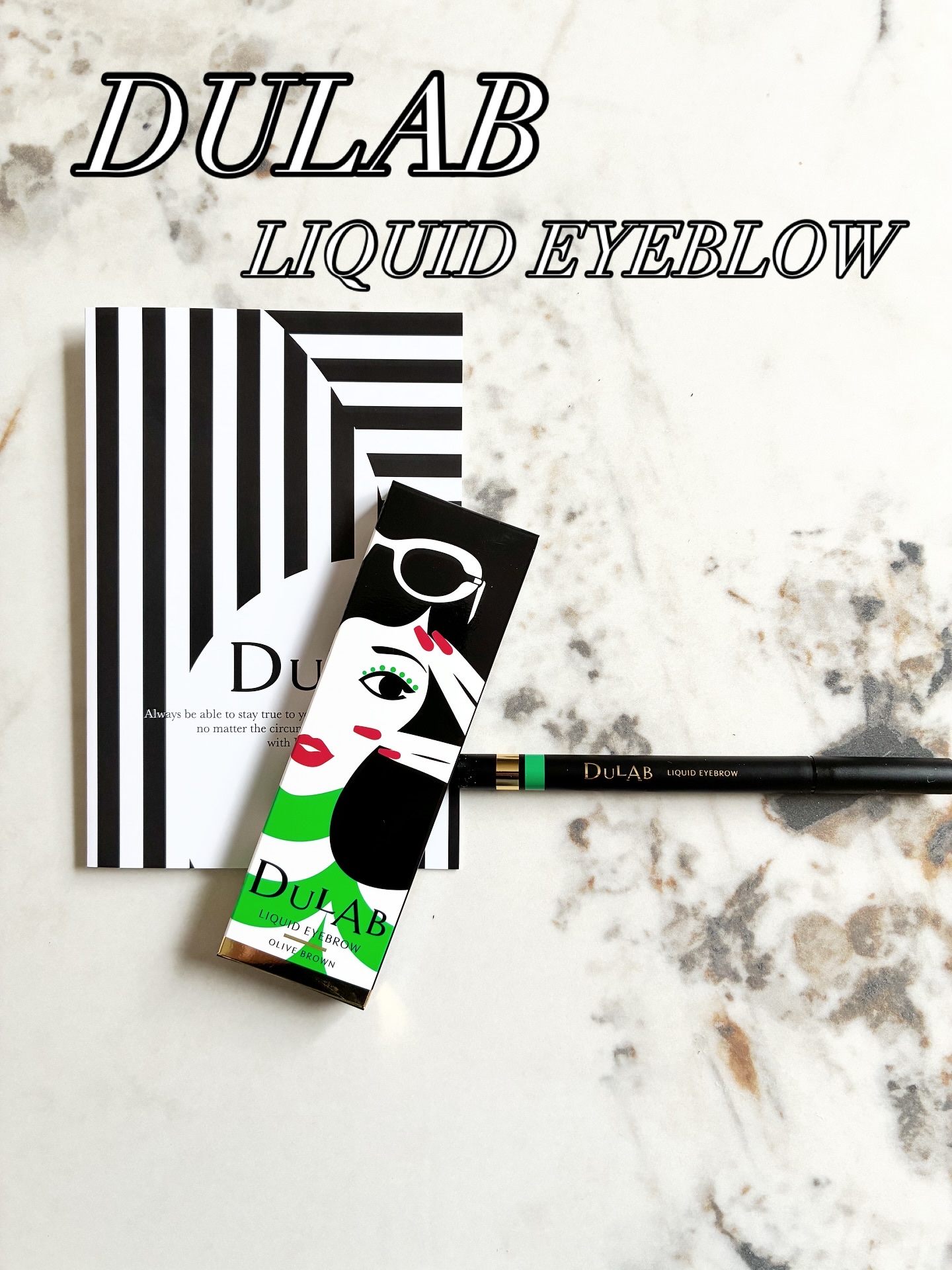DULAB リキッドアイブロウ/DULAB/リキッドアイブロウを使ったクチコミ（1枚目）