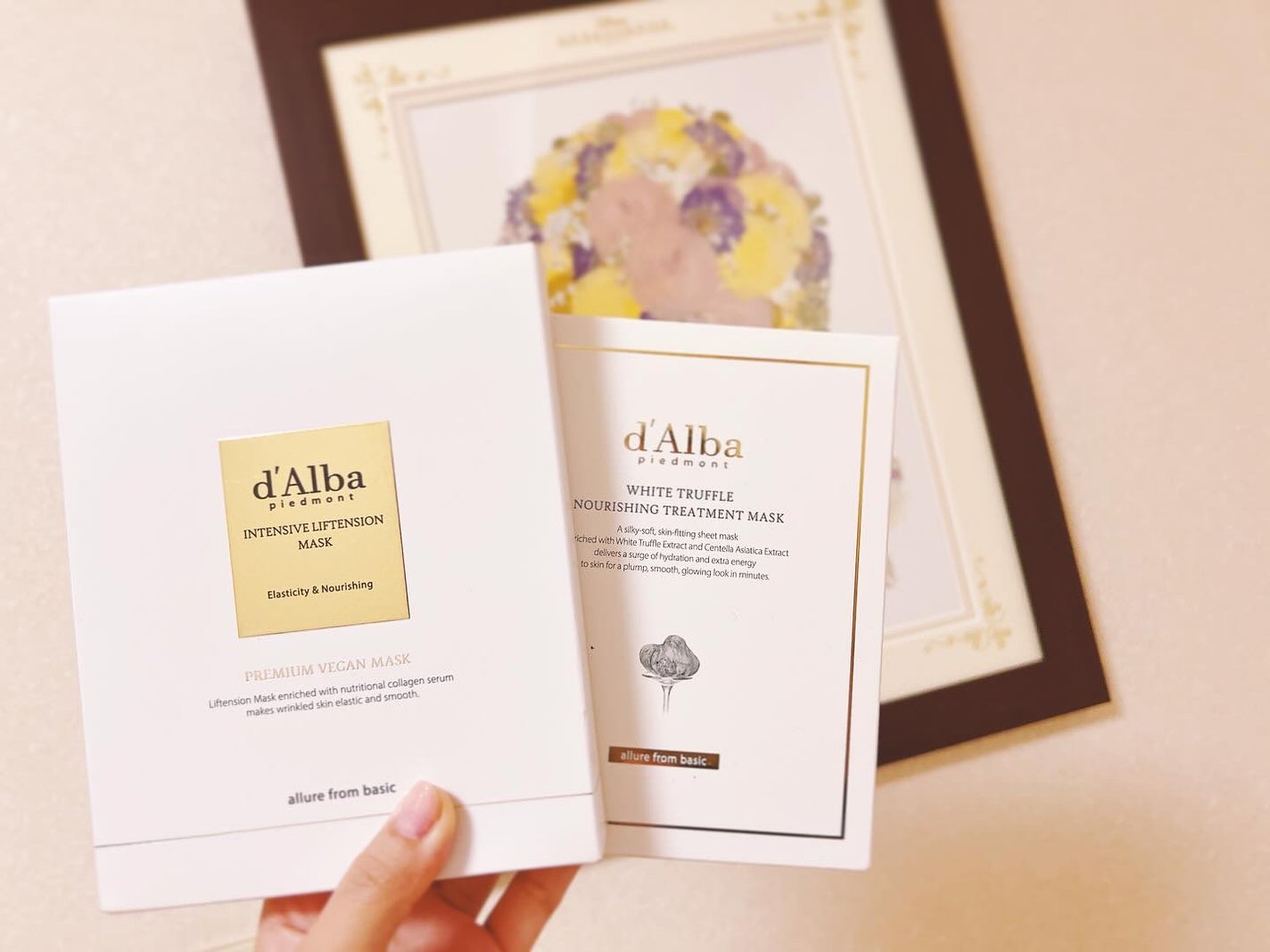 ホワイトトリュフナリシングトリートメントマスク/ダルバ/シートマスク・パックを使ったクチコミ(1枚目)