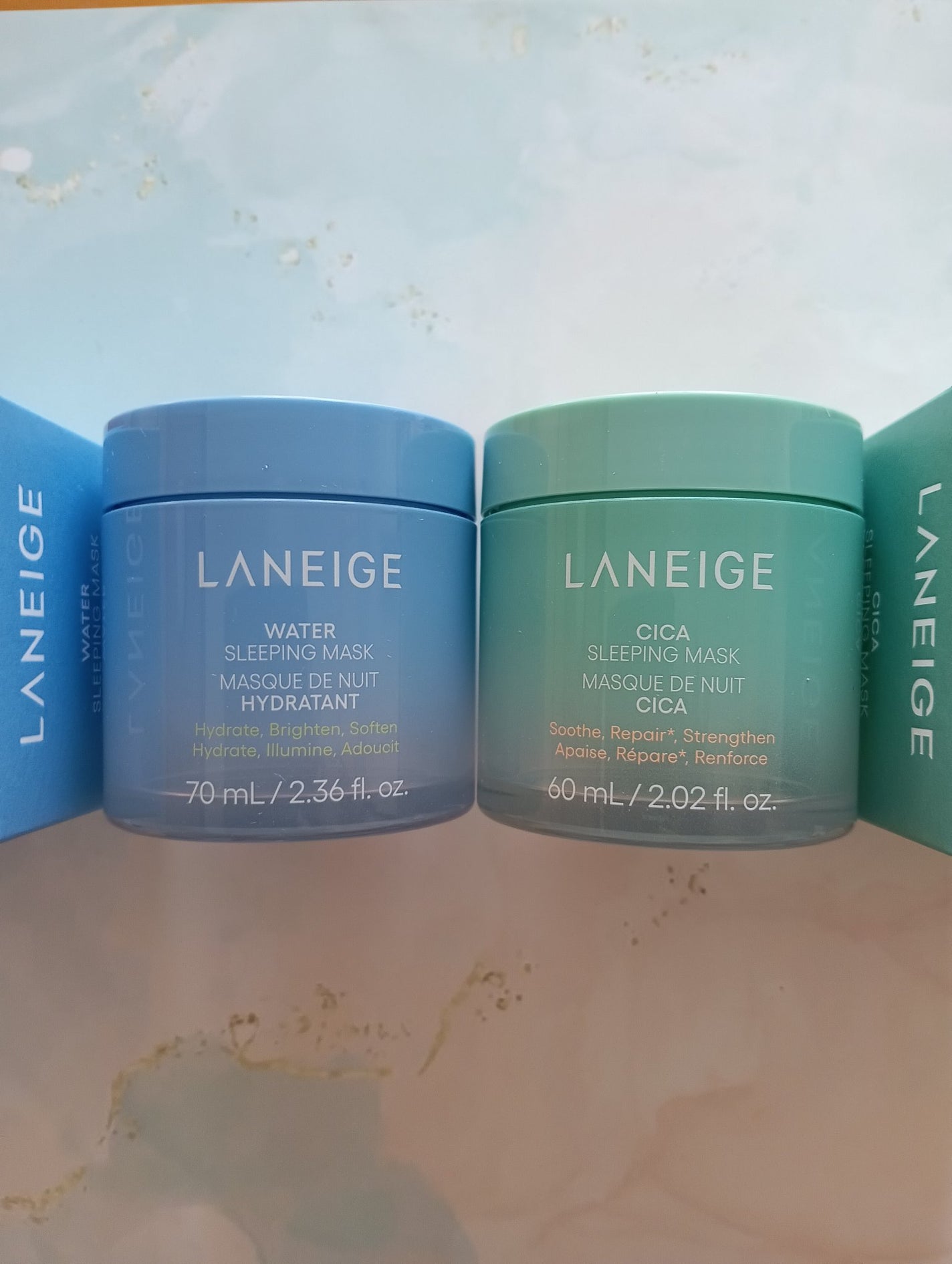 ウォータースリーピングマスク N/LANEIGE/フェイスクリームを使ったクチコミ(1枚目)