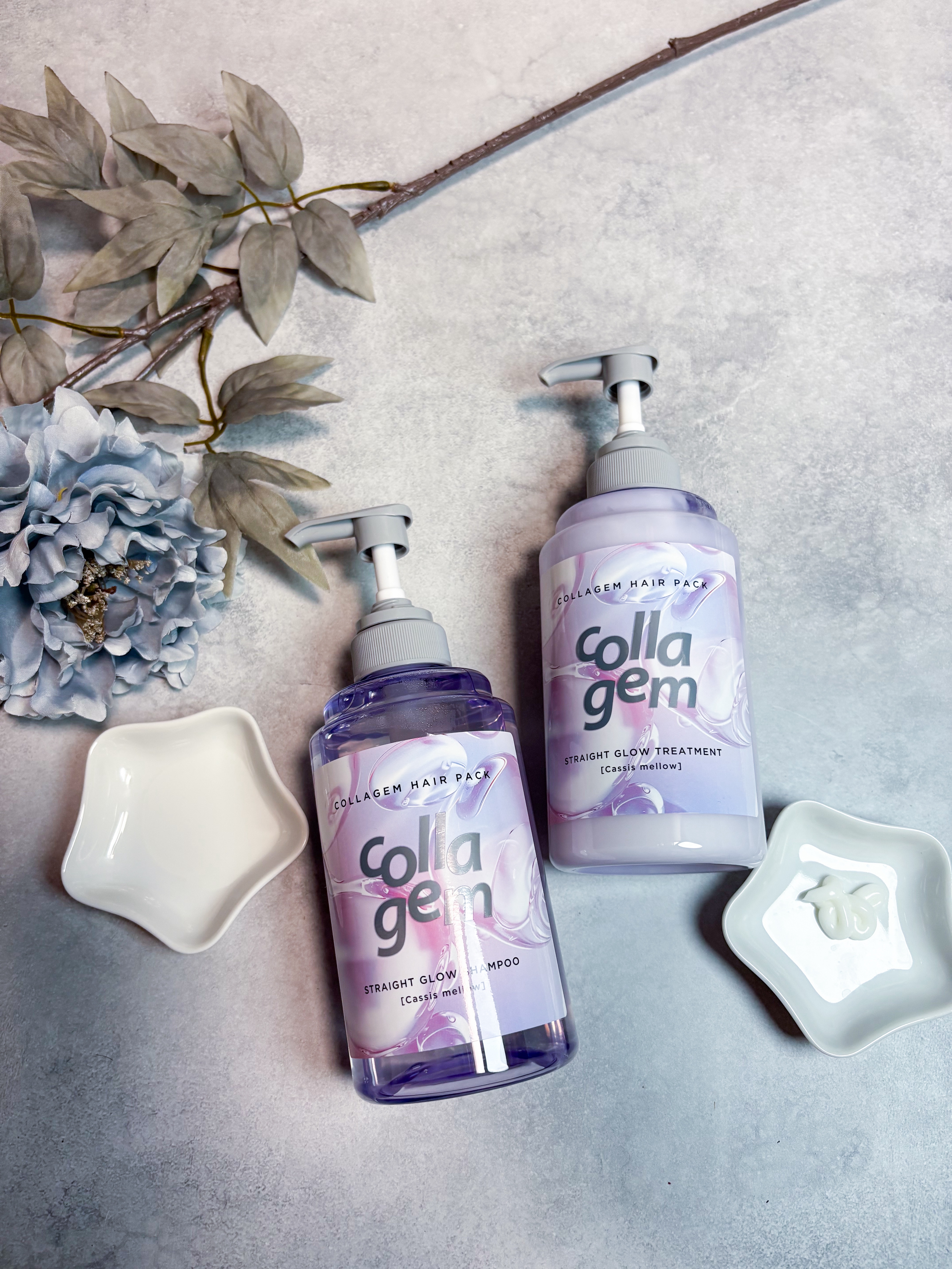 コラジェム ストレートグロウシャンプー/トリートメント トリートメント440g/collagem/市販シャンプーを使ったクチコミ（2枚目）