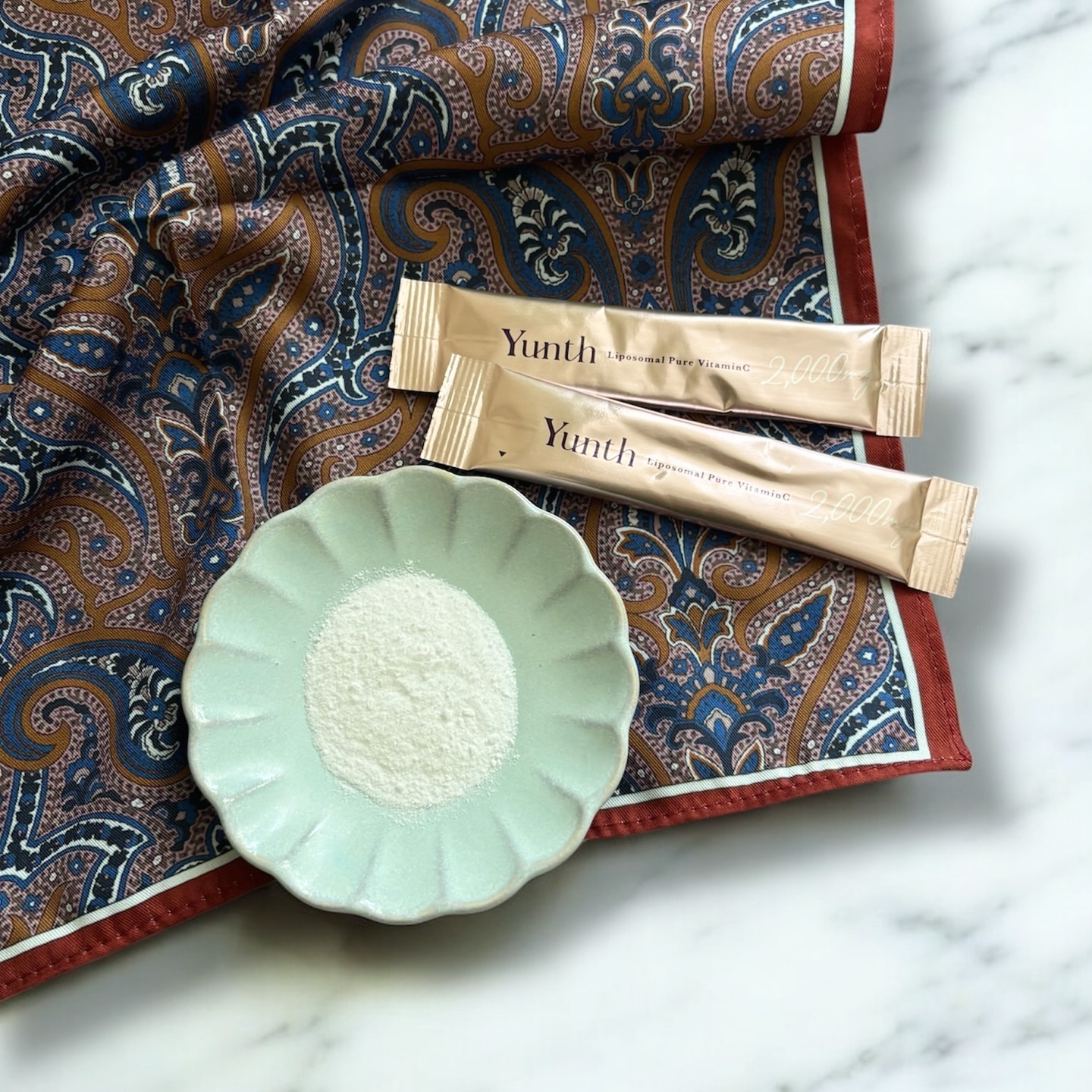 リポソーム生ビタミンC/Yunth/美容サプリメントを使ったクチコミ（2枚目）