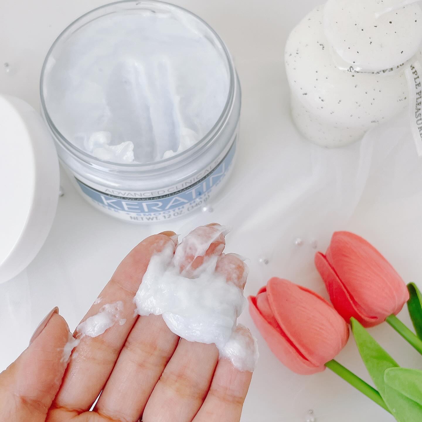 BIOTIN anti-breakage hair mask/ADVANCED CLINICALS/洗い流すヘアトリートメントを使ったクチコミ（3枚目）