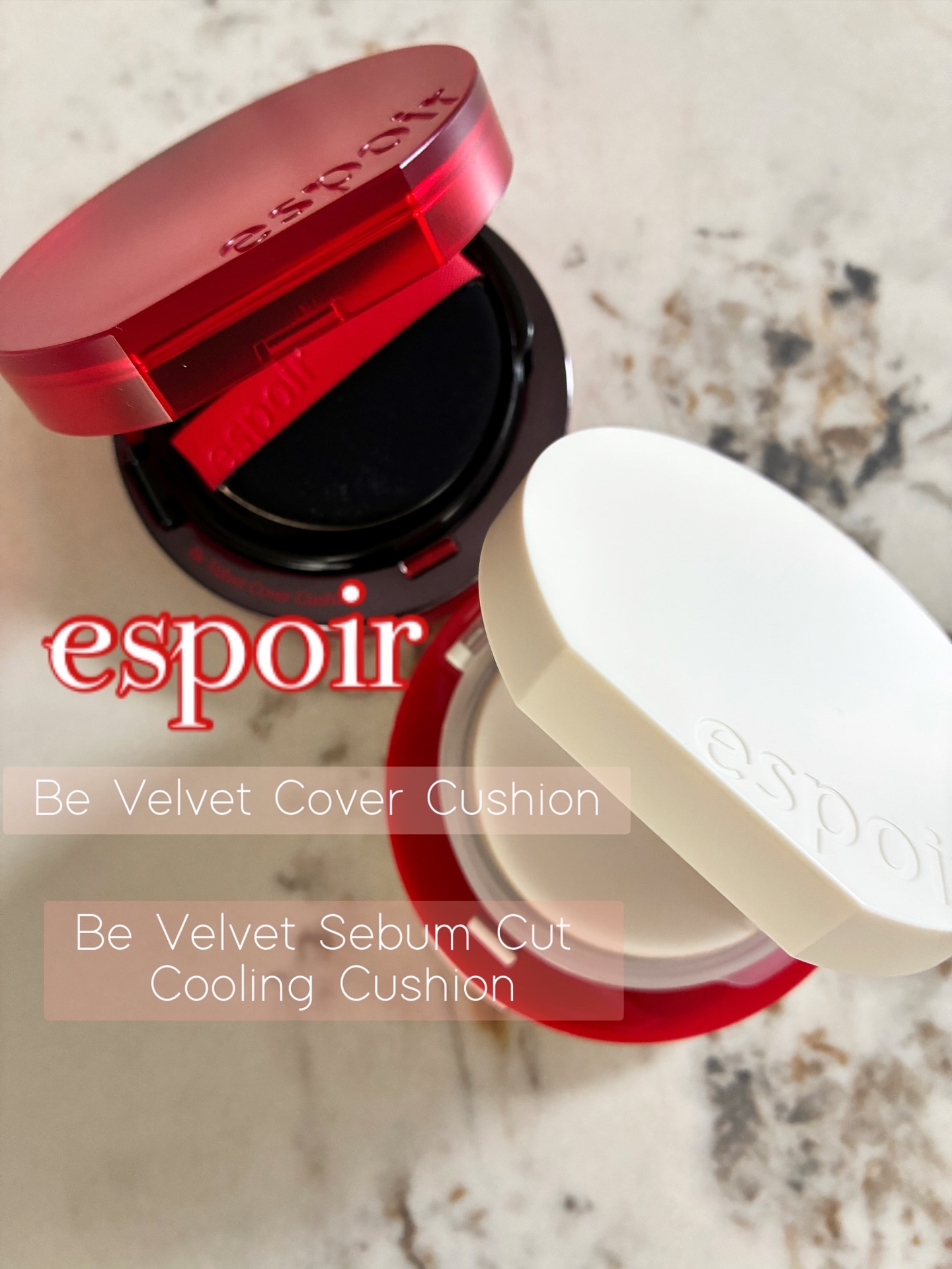 ビーベルベットカバークッション/espoir/クッションファンデーションを使ったクチコミ（1枚目）