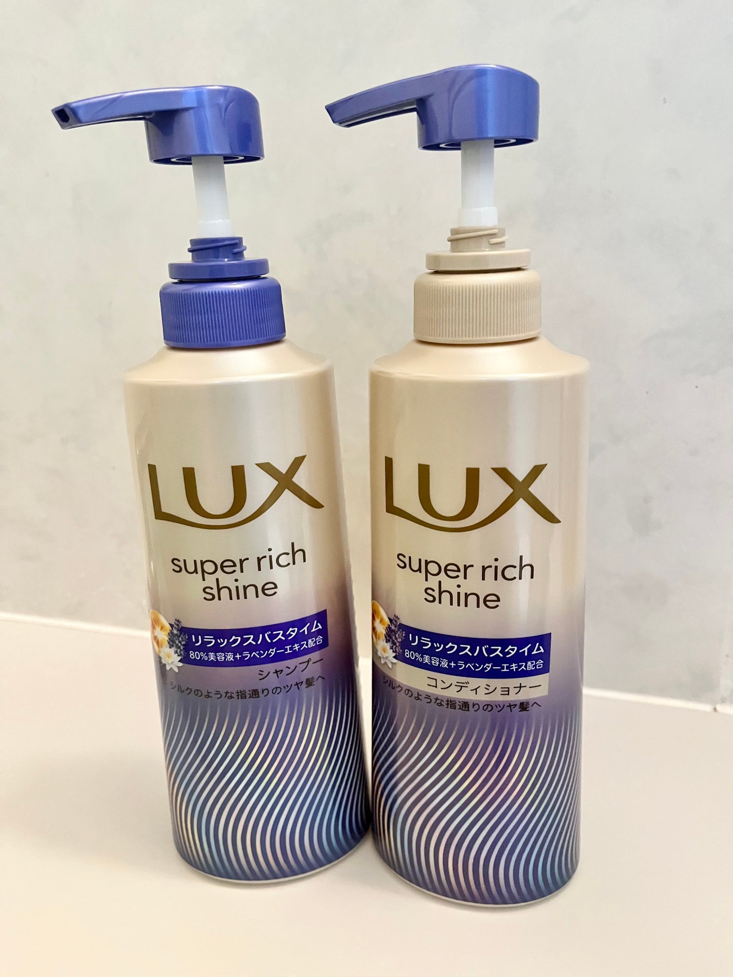 ラックス スーパーリッチシャイン リラックスナイトケア シャンプー/コンディショナー/LUX/市販シャンプーを使ったクチコミ(1枚目)