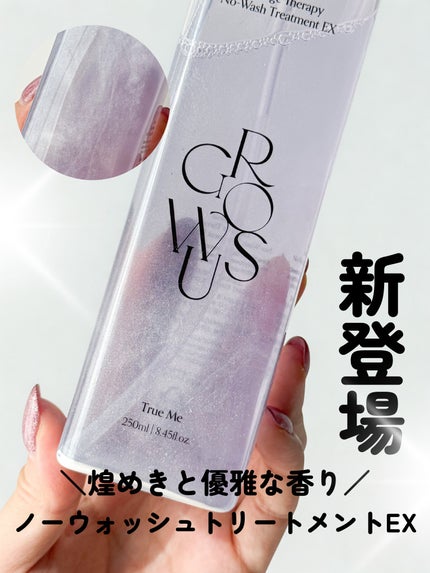 ダメージセラピーノーウォッシュトリートメントEXトゥルーミー (ムスクの香り)/GROWUS/ヘアミストを使ったクチコミ(1枚目)