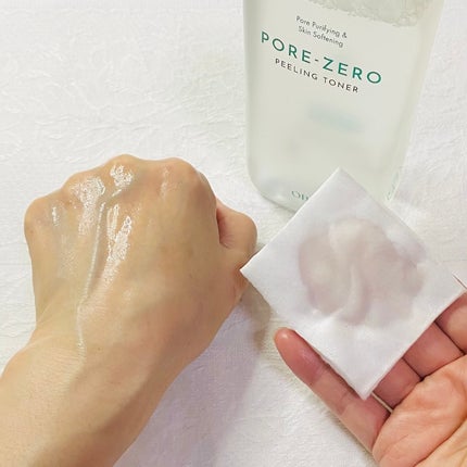 毛穴ゼロピーリングトナー/オブジェ/ピーリングを使ったクチコミ(5枚目)