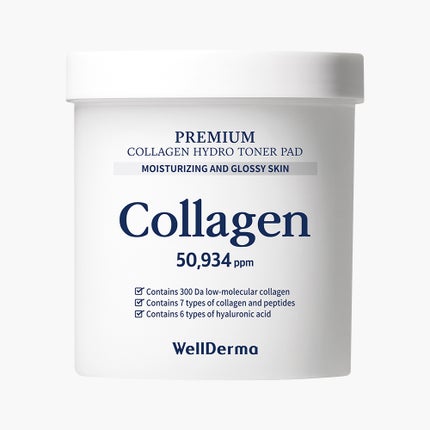 WellDerma コラーゲンハイドロ トナーパッド