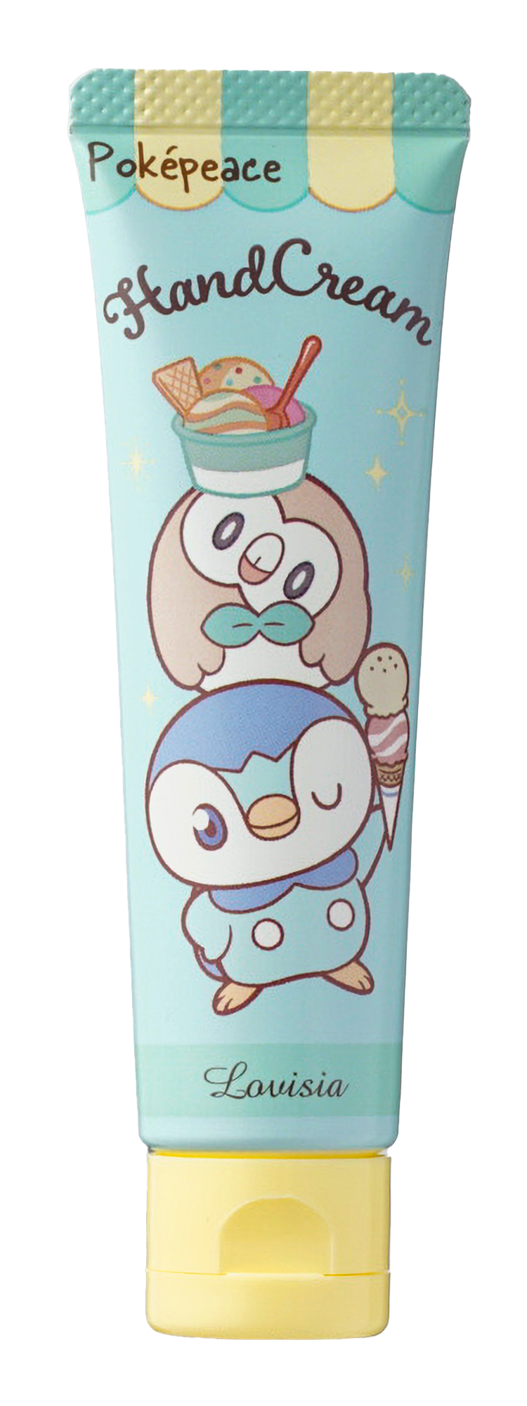 Lovisia ポケピースハンドクリーム ポッチャマ＆モクロー