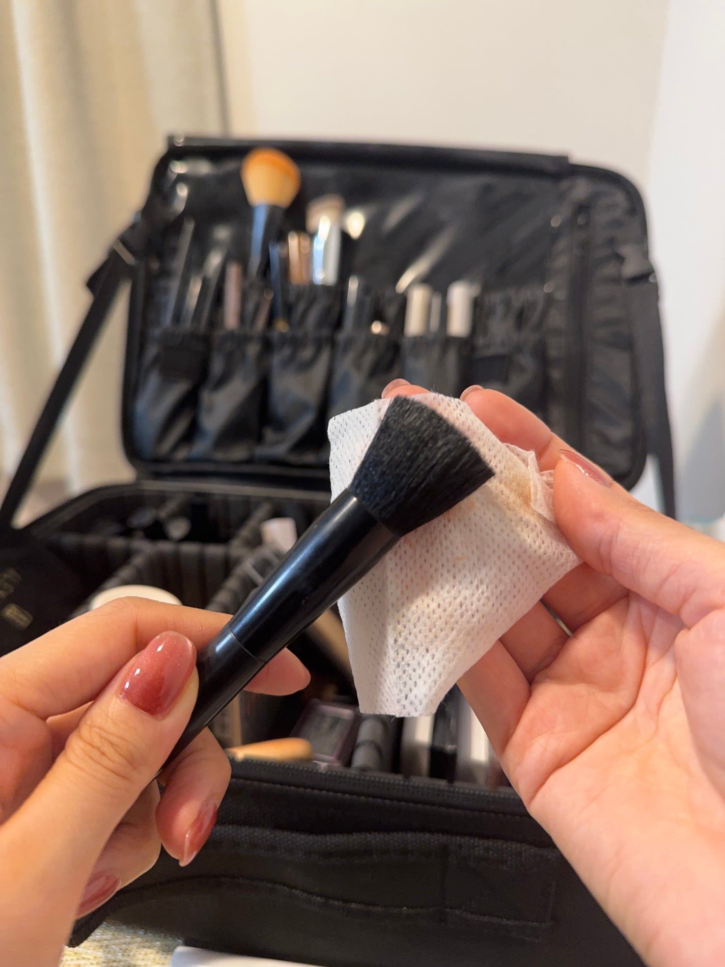 メイクツールクリーナーシート/コージー/その他化粧小物を使ったクチコミ(2枚目)