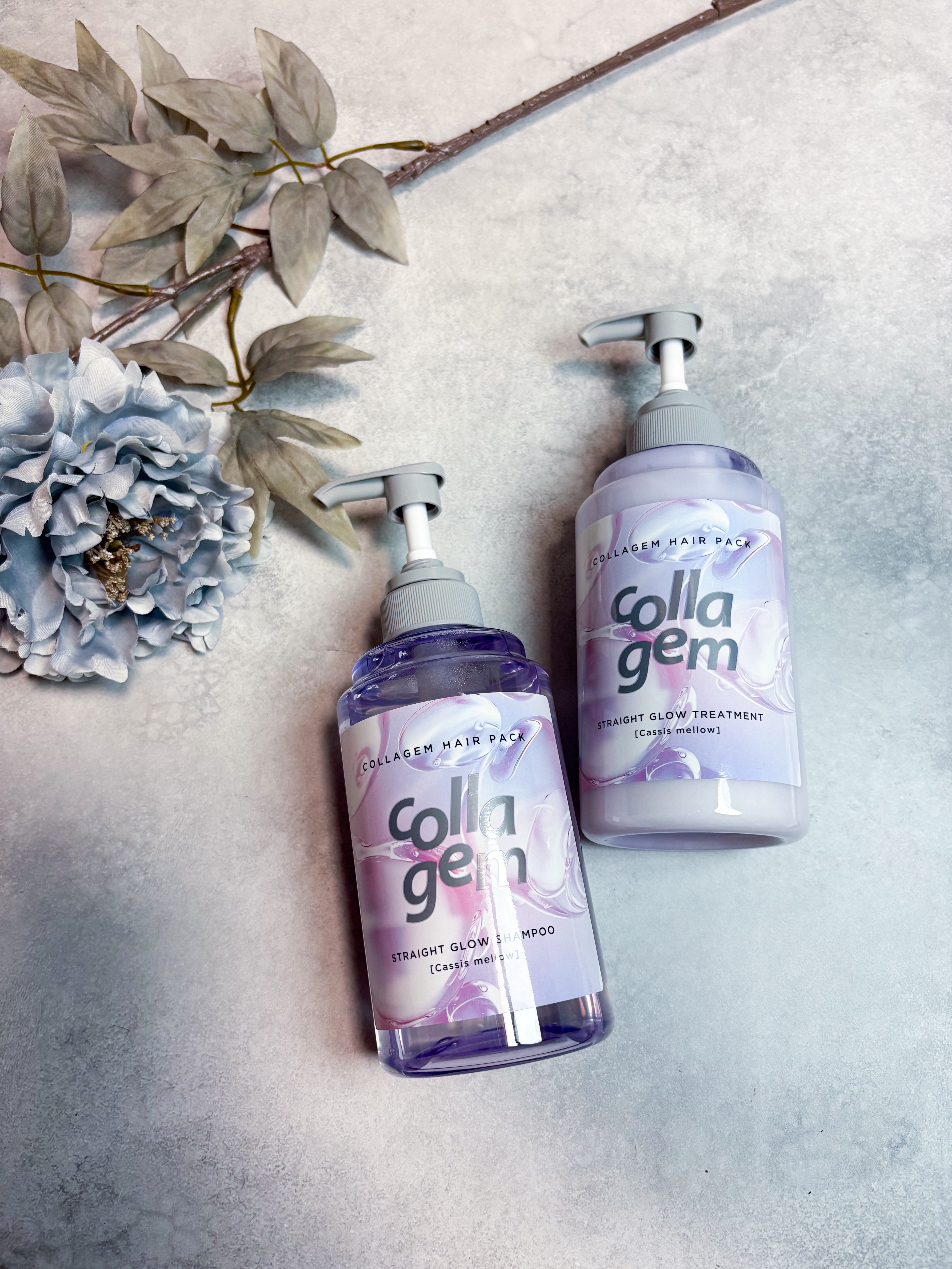 コラジェム ストレートグロウシャンプー/トリートメント トリートメント440g/collagem/市販シャンプーを使ったクチコミ（3枚目）