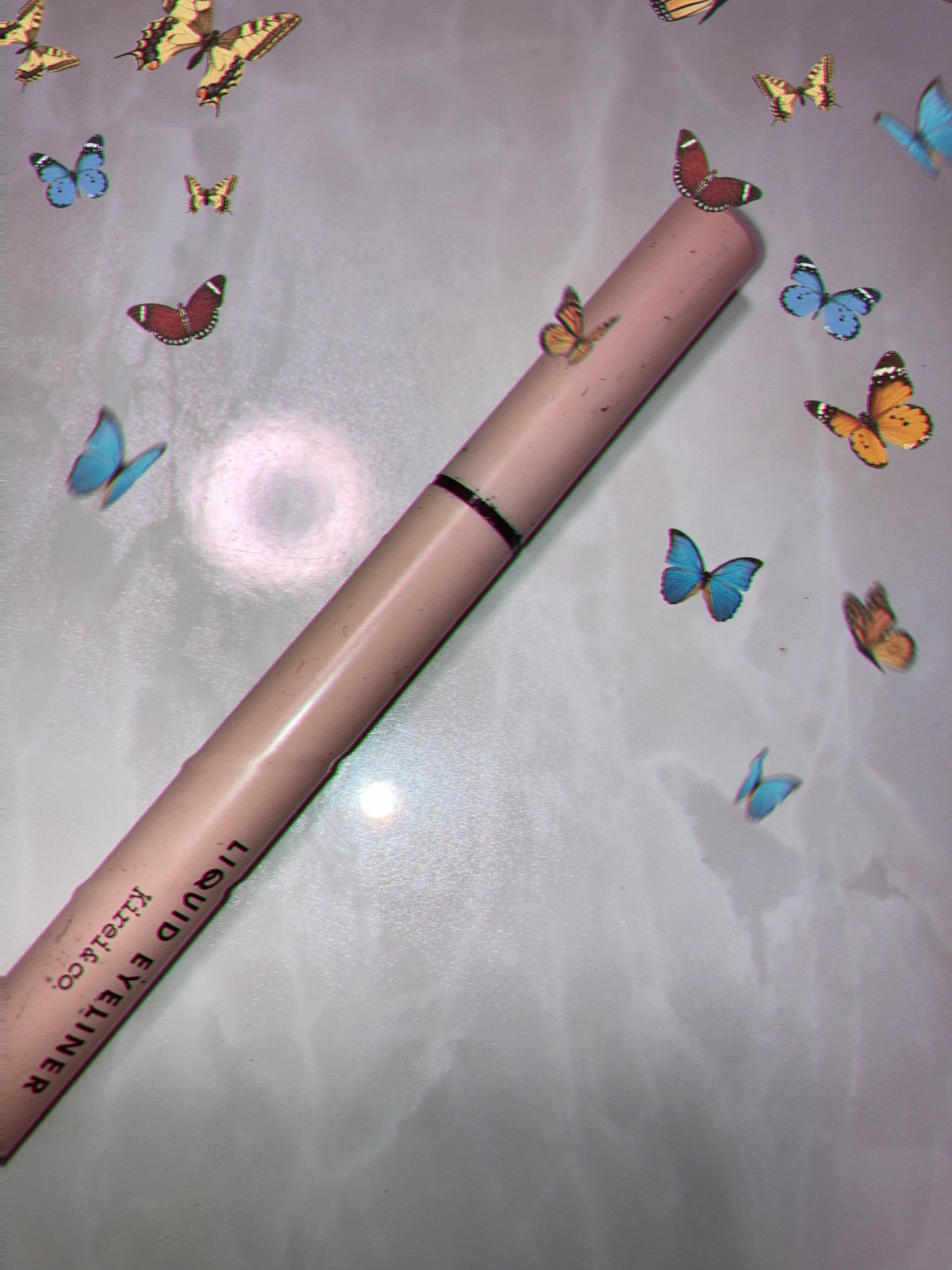 リキッドアイライナー/Kirei&co./リキッドアイライナーを使ったクチコミ(1枚目)