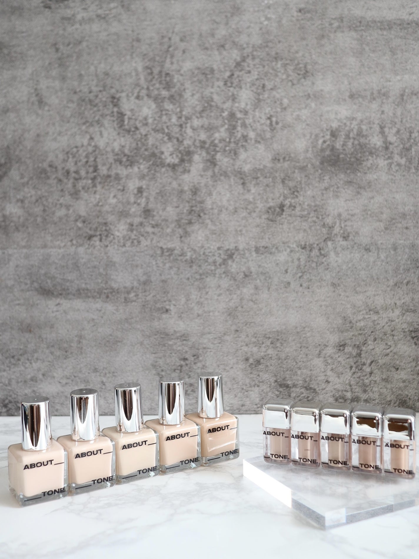 スキンレイヤーフィットファンデーション/ABOUT TONE/リキッドファンデーションを使ったクチコミ(8枚目)