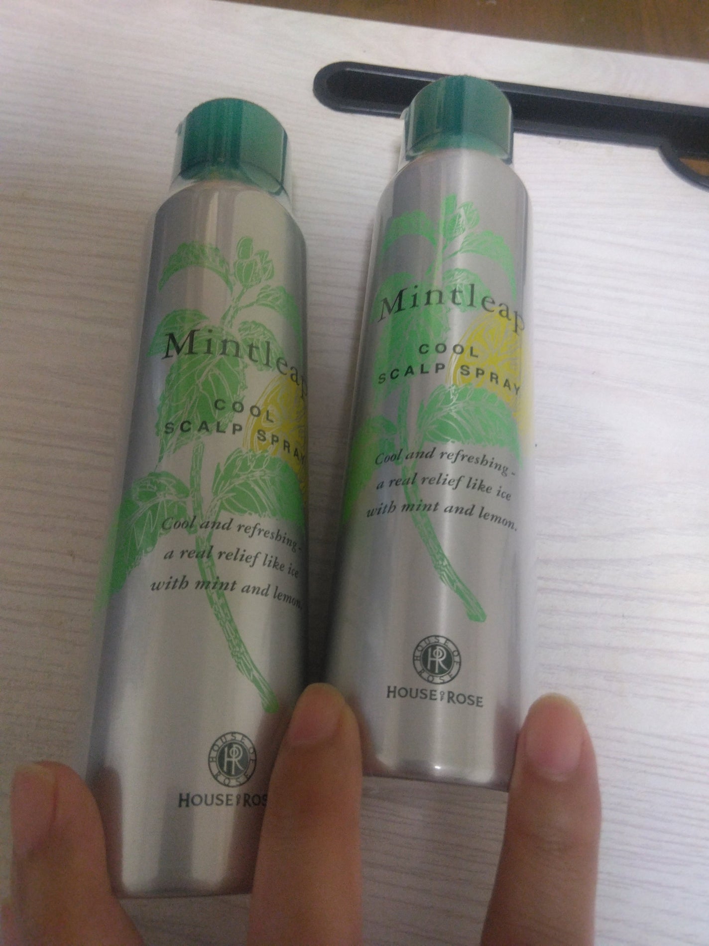 ミントリープ クール スカルプスプレー/ハウス オブ ローゼ/頭皮ローションを使ったクチコミ(1枚目)