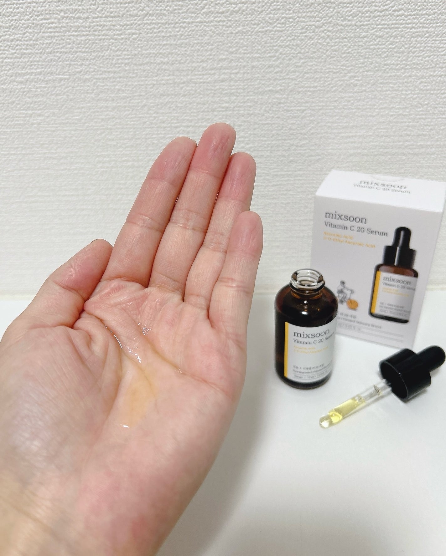 ビタミンC20セラム/mixsoon/美容液を使ったクチコミ(3枚目)