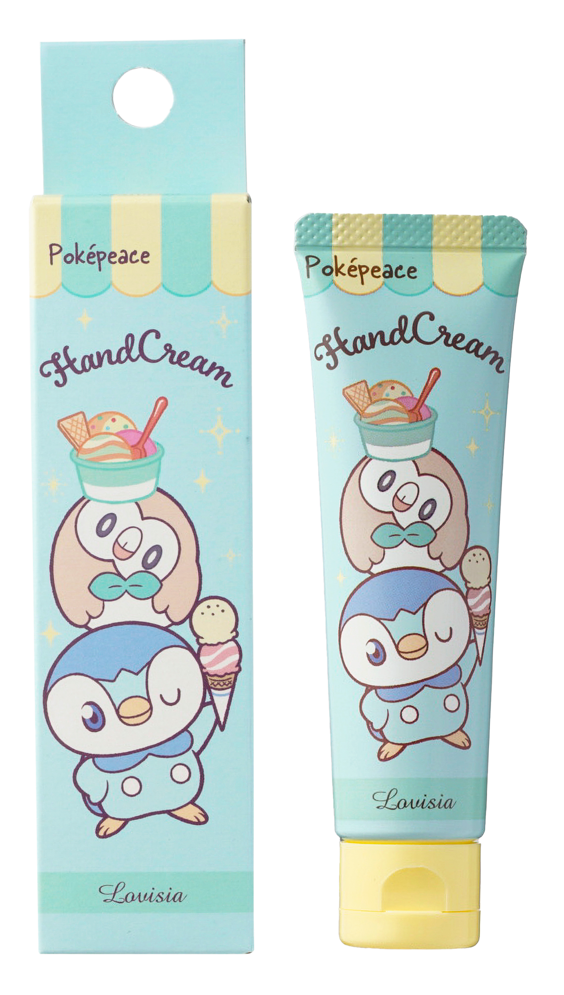 Lovisia ポケピースハンドクリーム ポッチャマ&モクロー