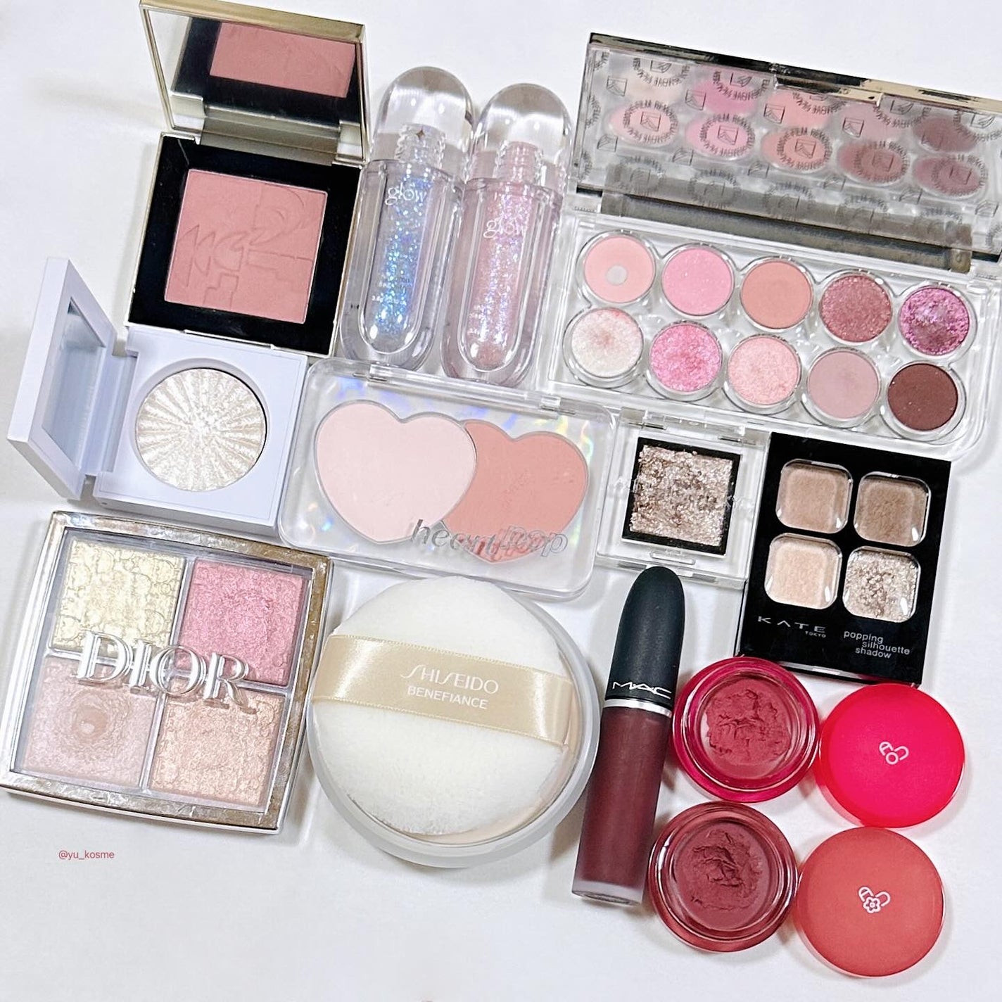 ディオール バックステージ フェイス グロウ パレット/Dior/ハイライトを使ったクチコミ(9枚目)