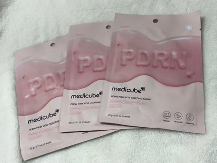 PDRNピンクビタコーティングマスク/MEDICUBE/シートマスク・パックを使ったクチコミ(1枚目)