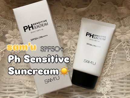 サミュ PHセンシティブサンクリーム/SAM'U/日焼け止めクリームを使ったクチコミ(1枚目)