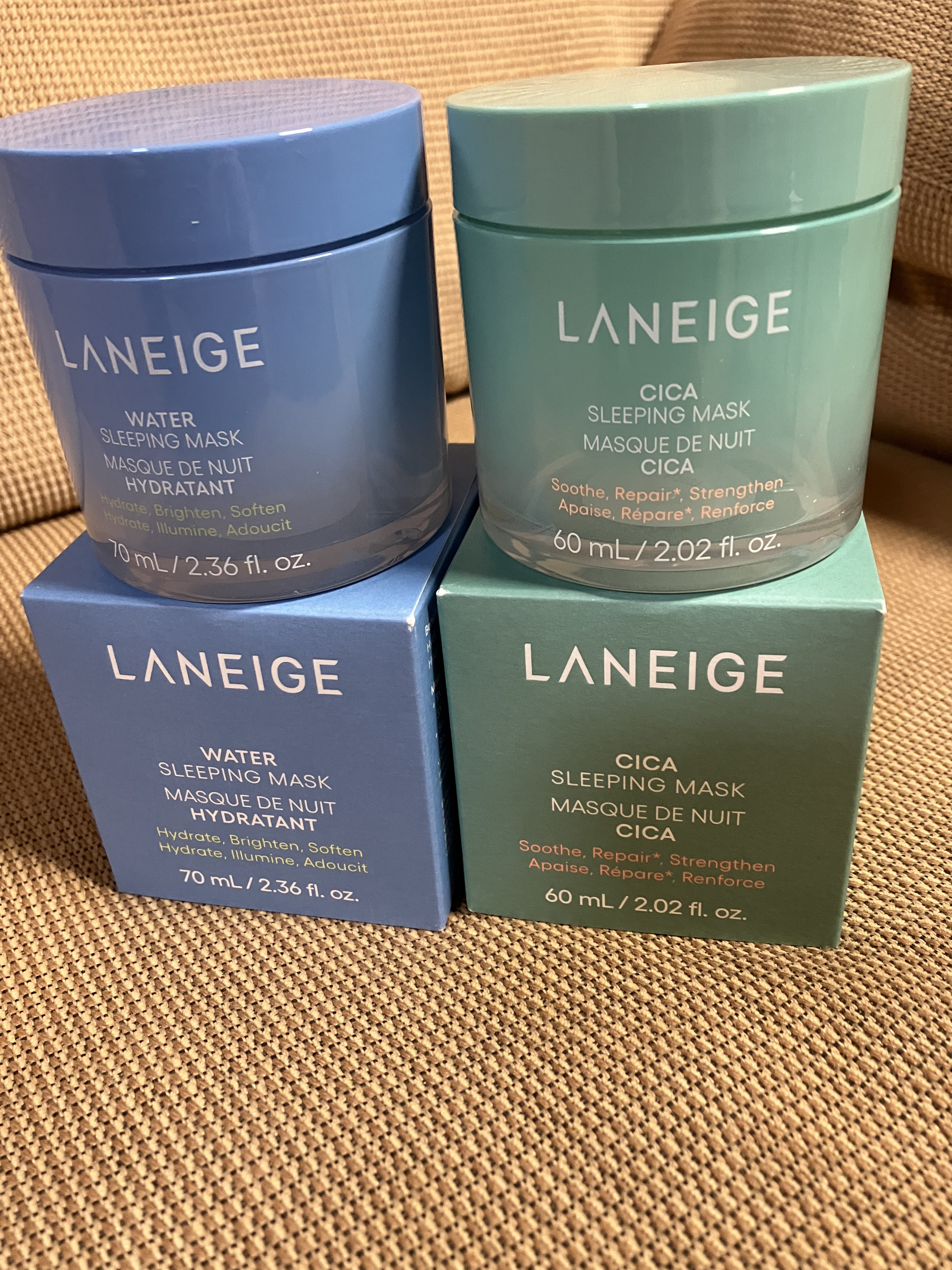 シカスリーピングマスク N/LANEIGE/フェイスクリームを使ったクチコミ（1枚目）