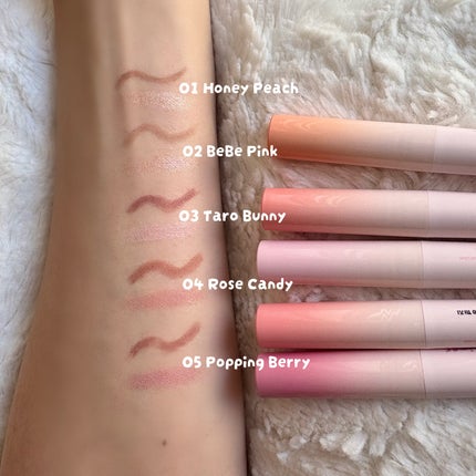 カラープレイデュアルライナー/2aN/スティックアイシャドウを使ったクチコミ(2枚目)