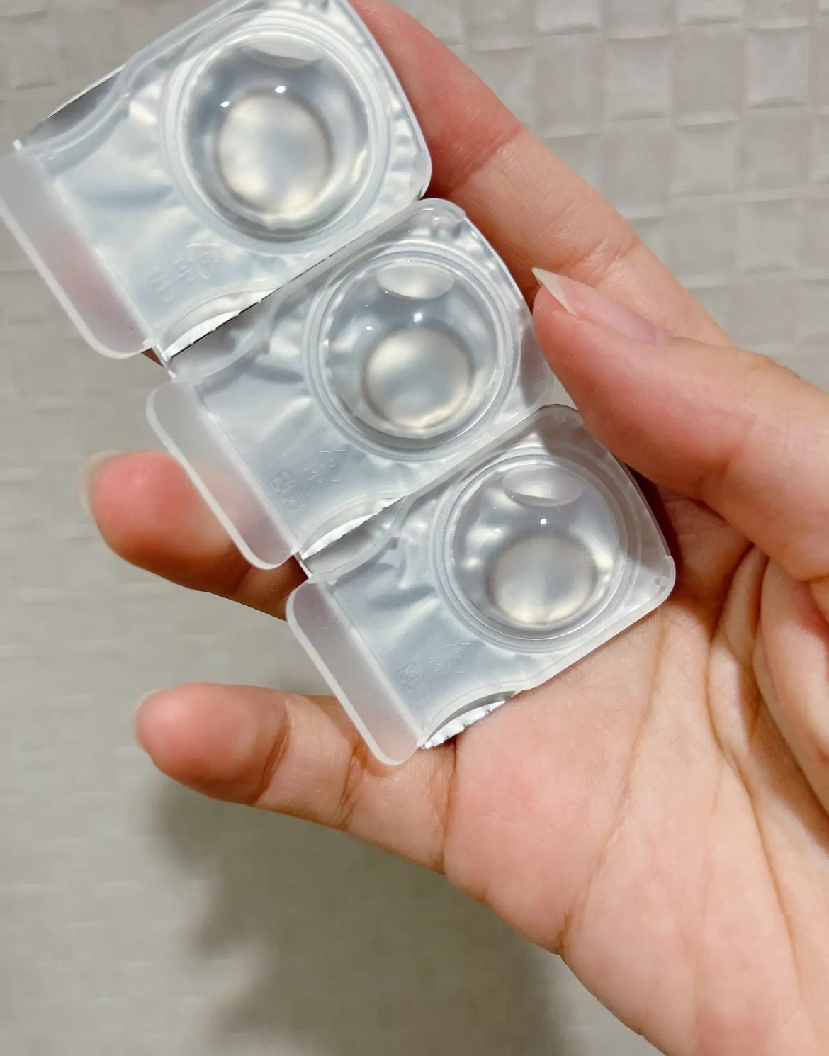 シリコーンハイドロゲルUV 2week/LARME/カラーコンタクトレンズを使ったクチコミ(2枚目)