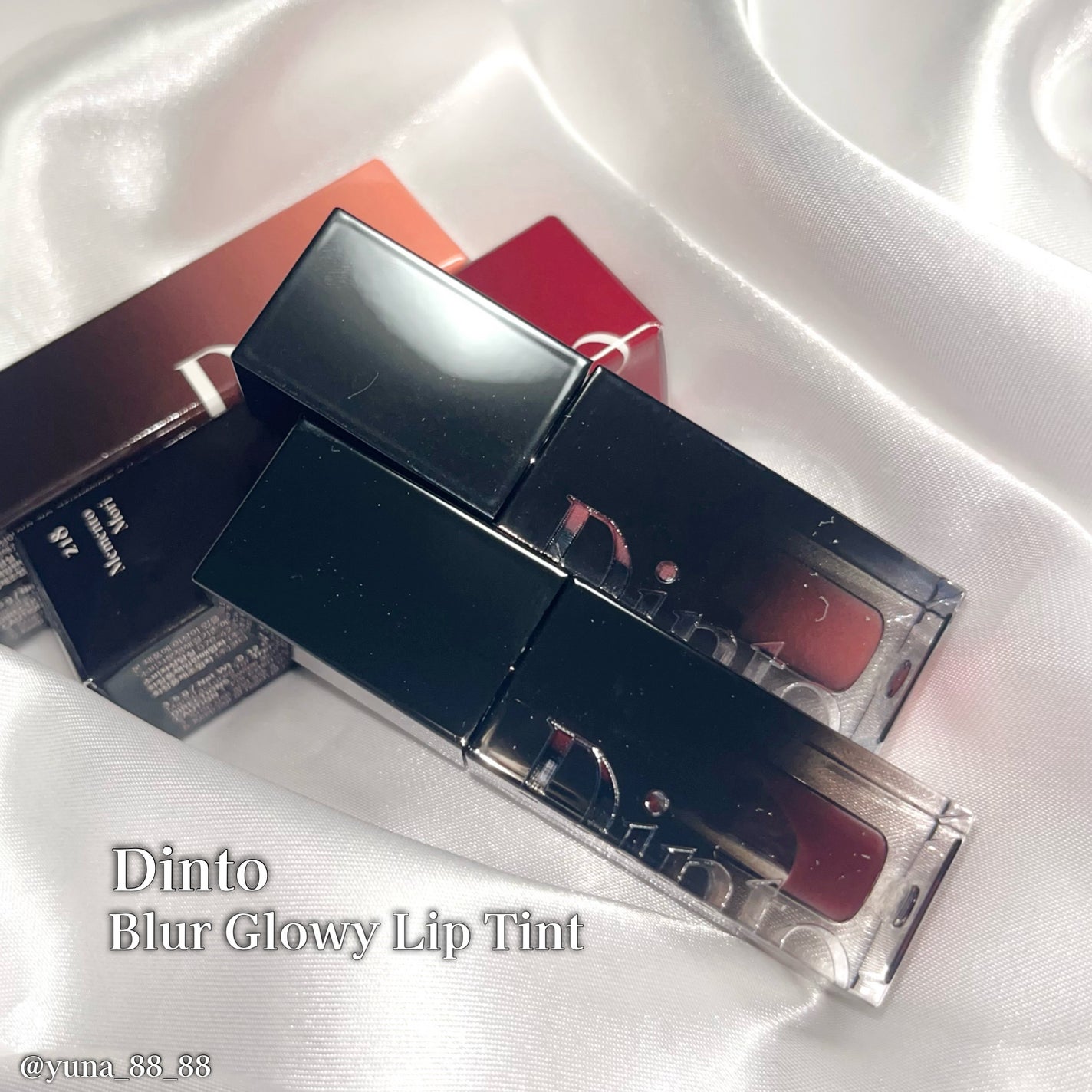 ブラーグロイリップティント/Dinto/リップティントを使ったクチコミ(2枚目)