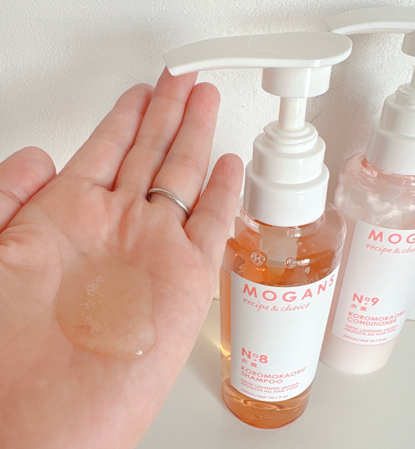 ノンシリコン アミノ酸 シャンプー/コンディショナー 衣薫(ころもかおる)/MOGANS/市販シャンプーを使ったクチコミ(2枚目)