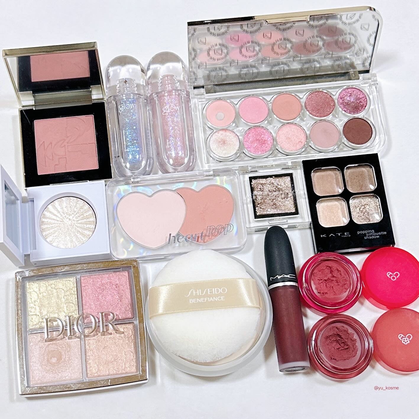 ディオール バックステージ フェイス グロウ パレット/Dior/ハイライトを使ったクチコミ(2枚目)