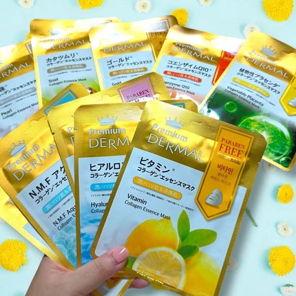 Premium コラーゲンエッセンスマスク/Dermal/シートマスク・パックを使ったクチコミ(3枚目)