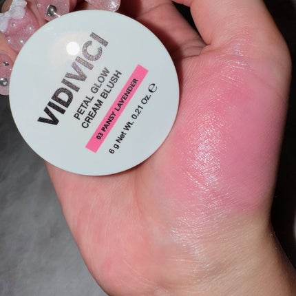 ペタルグロウクリームチーク/VIDIVICI/ジェル・クリームチークを使ったクチコミ(3枚目)