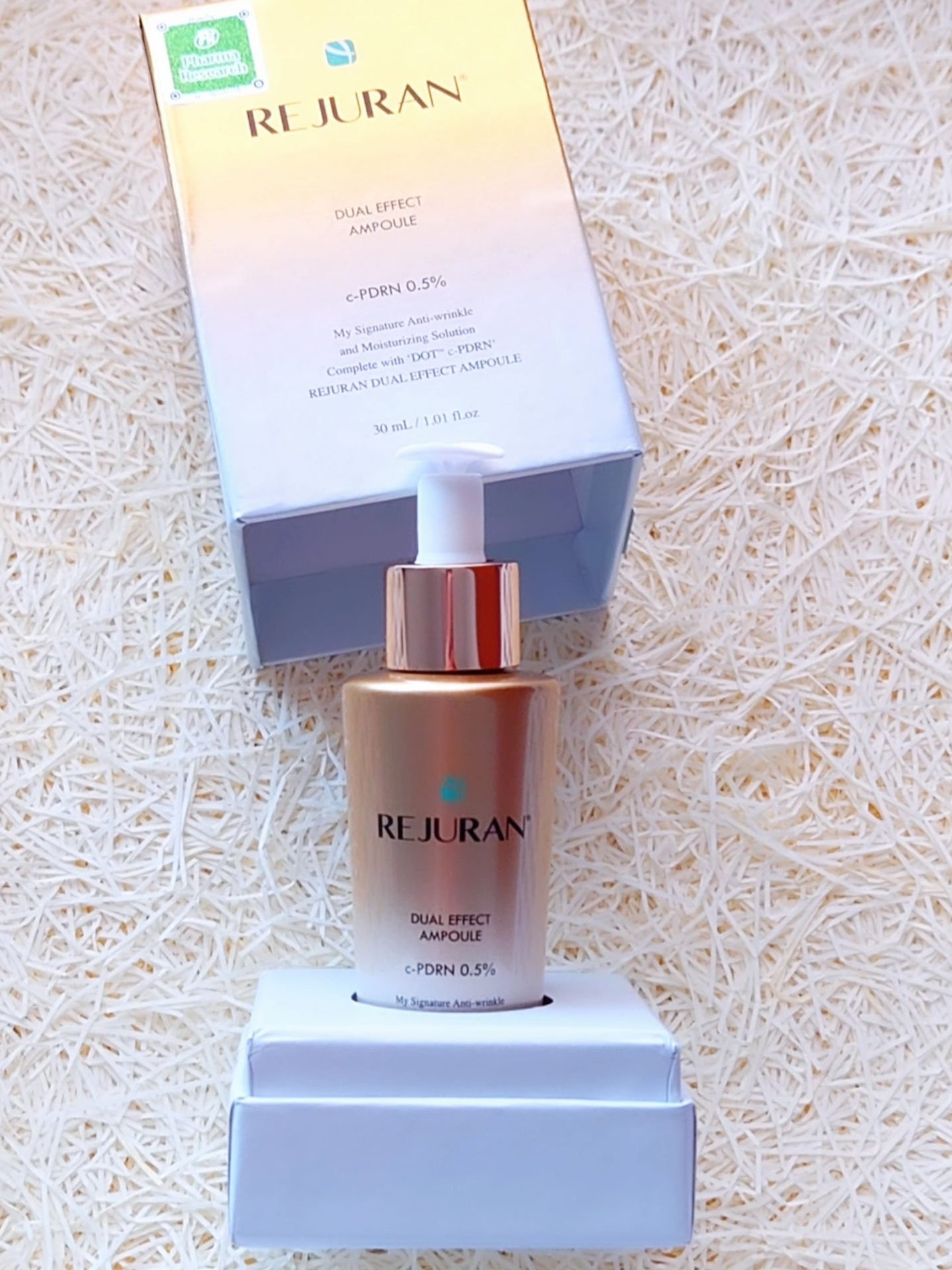 REJURAN ãã¥ã¢ã«ãšãã§ã¯ãã¢ã³ãã« 30ml/REJURAN COSMETICS/çŸå®¹æ¶²ã䜿ã£ãã¯ãã³ãïŒ9æç®ïŒ