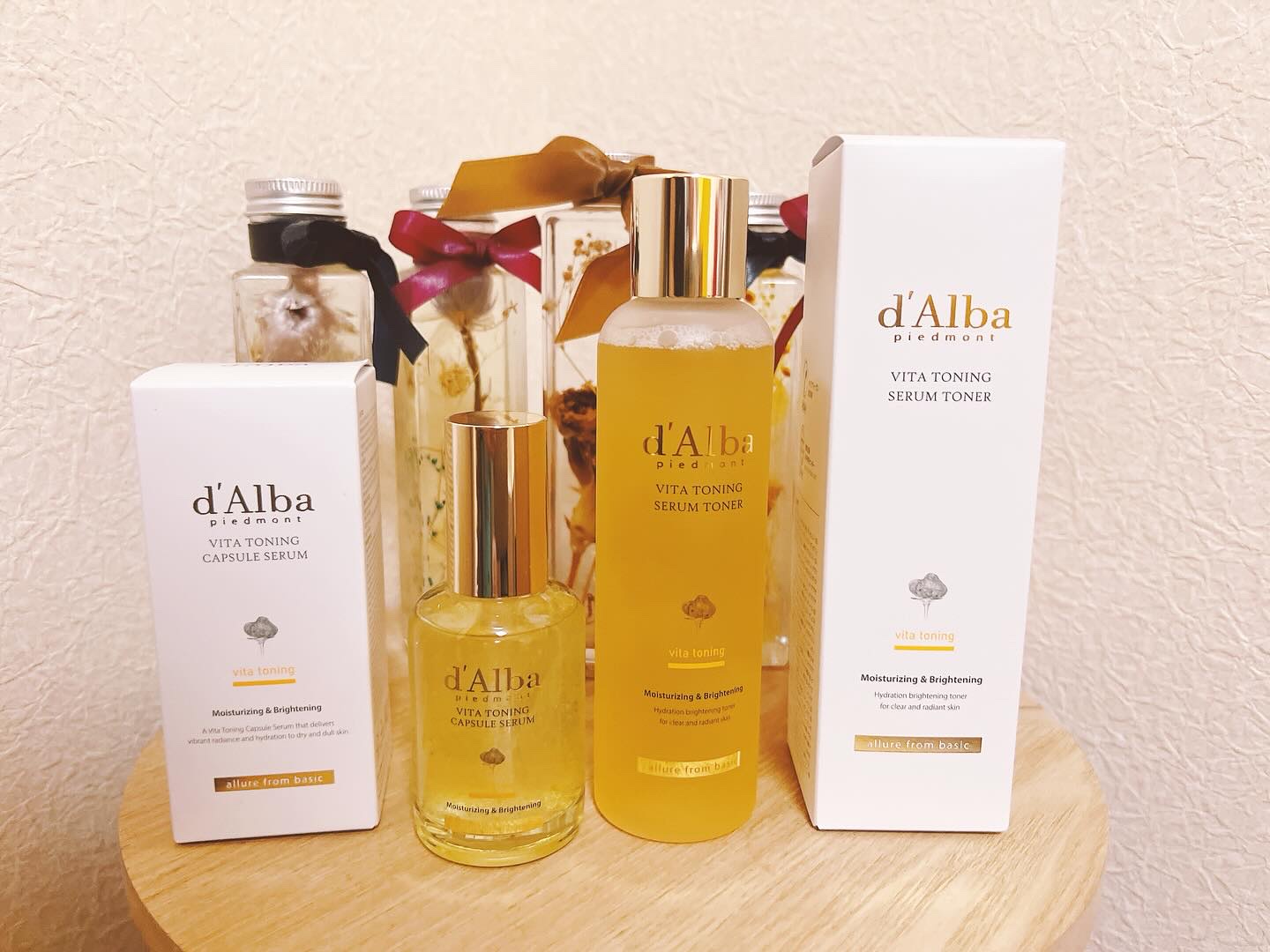 ビタトーニングカプセルセラム/ダルバ/美容液を使ったクチコミ（1枚目）