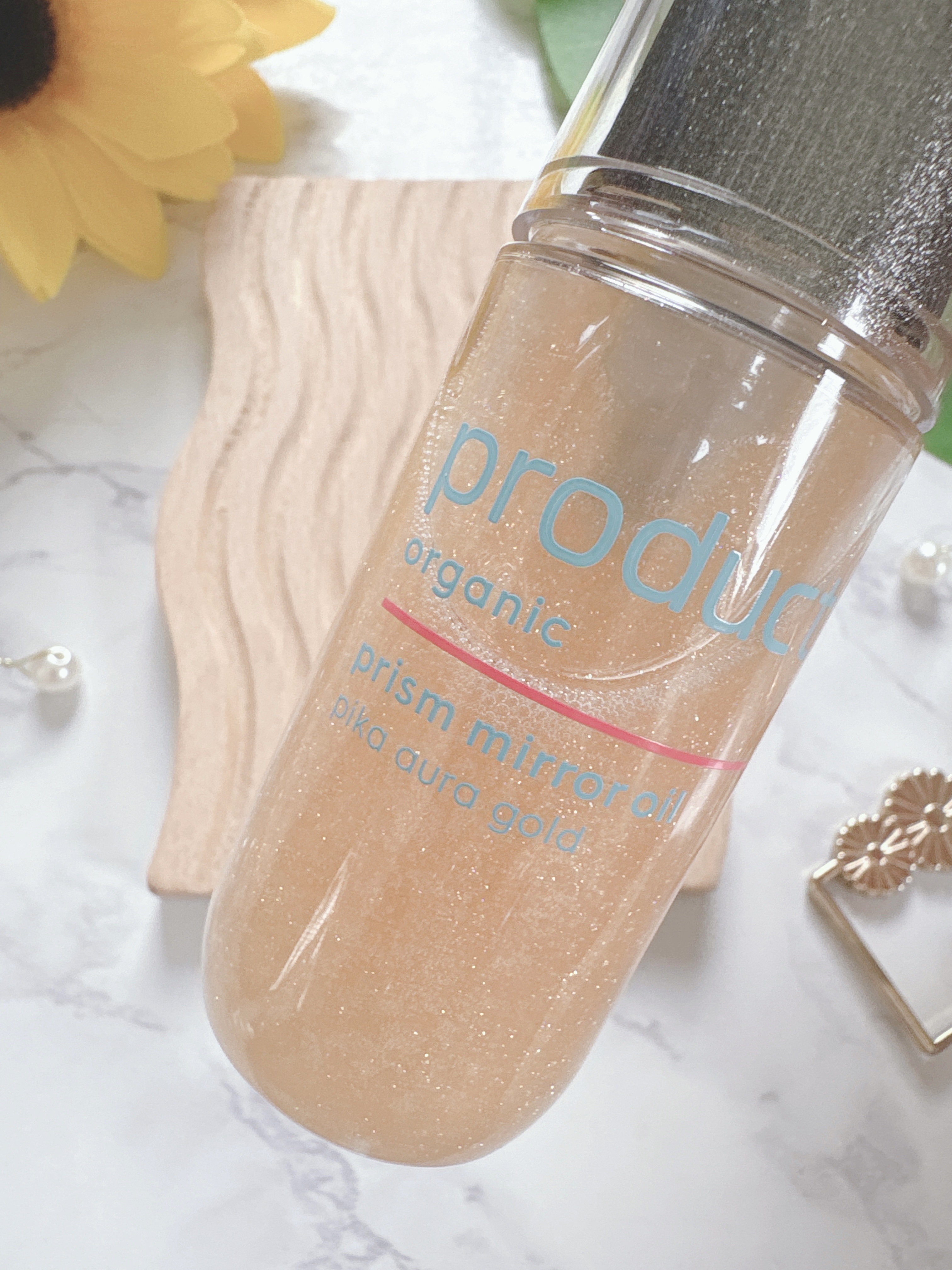 ザ・プロダクト　プリズムミラーオイル ＜ヘアオイル・スキンオイル＞/ザ・プロダクト/ヘアオイルを使ったクチコミ（2枚目）