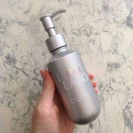 リポ ラボ ケラチンセラム ジェルモイスト シャンプー /トリートメントスリークリペア*/LIPO LABO/市販シャンプーを使ったクチコミ(5枚目)