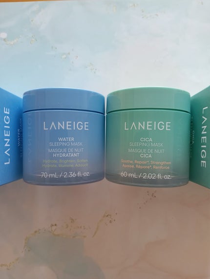 シカスリーピングマスク N/LANEIGE/フェイスクリームを使ったクチコミ(1枚目)