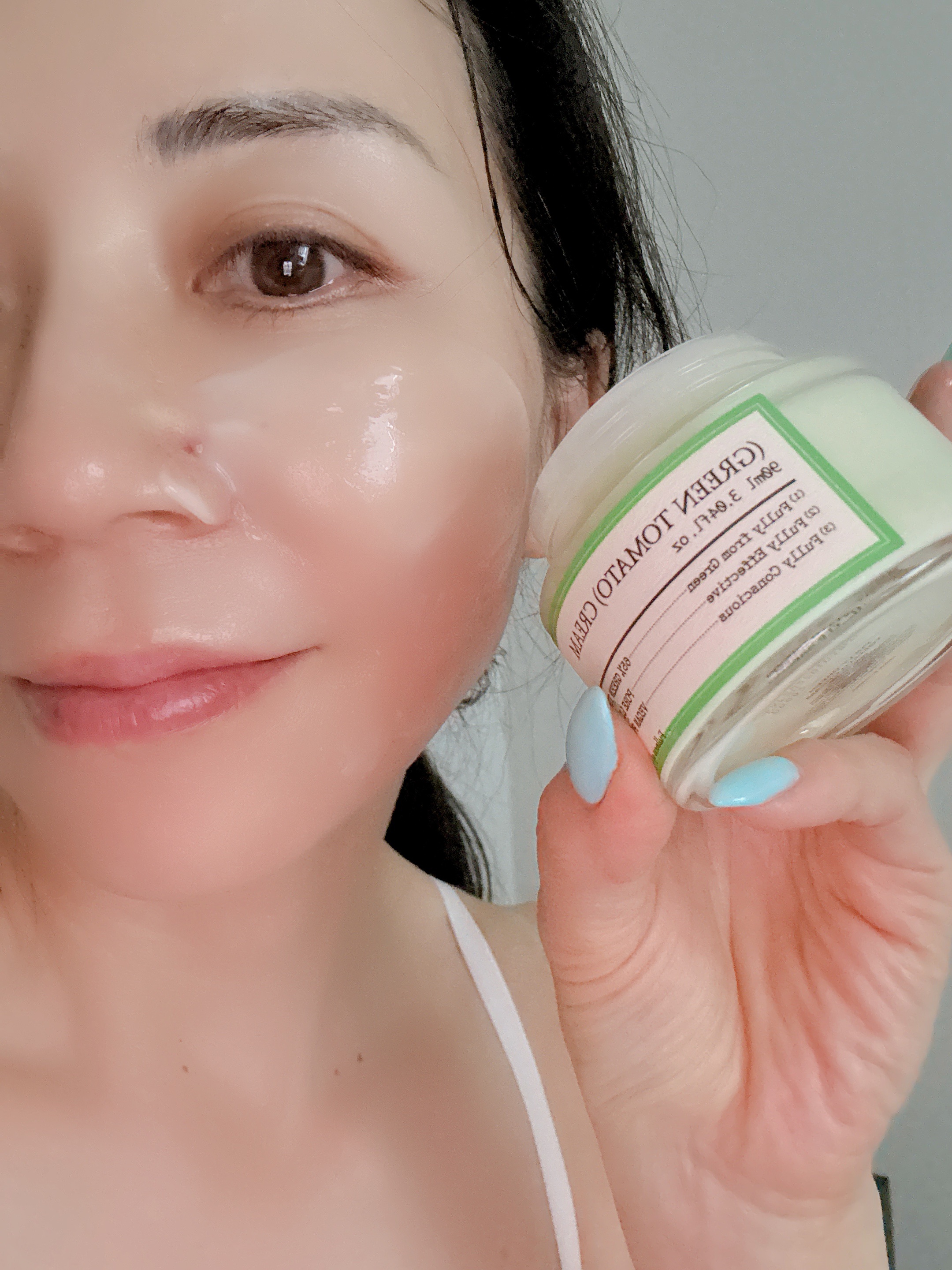 グリーントマトクリーム/FULLY/フェイスクリームを使ったクチコミ（3枚目）