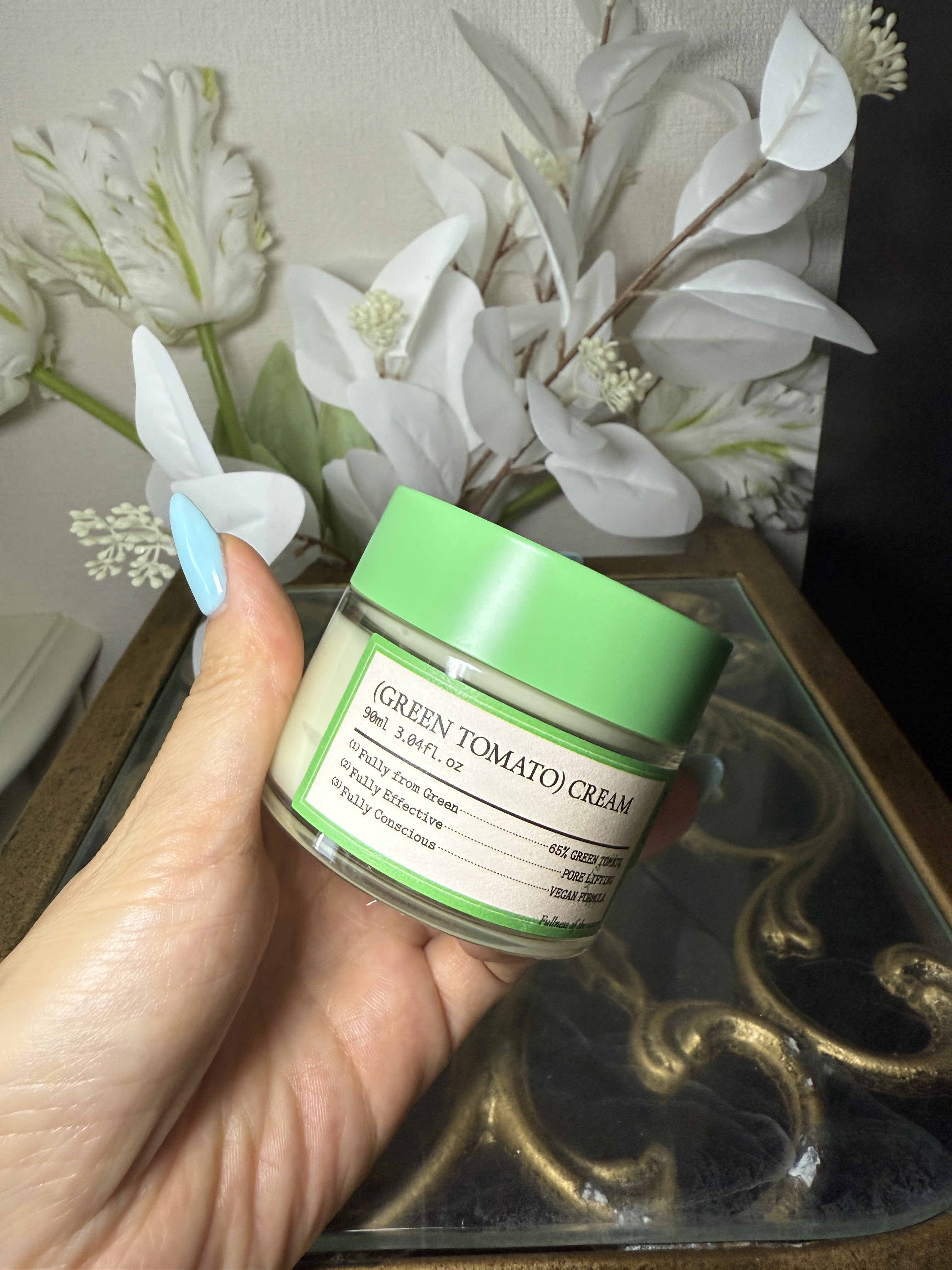 グリーントマトクリーム/FULLY/フェイスクリームを使ったクチコミ（1枚目）
