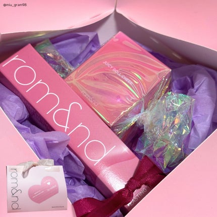 ザ ジューシーラスティングティント/rom&nd/リップティントを使ったクチコミ(9枚目)