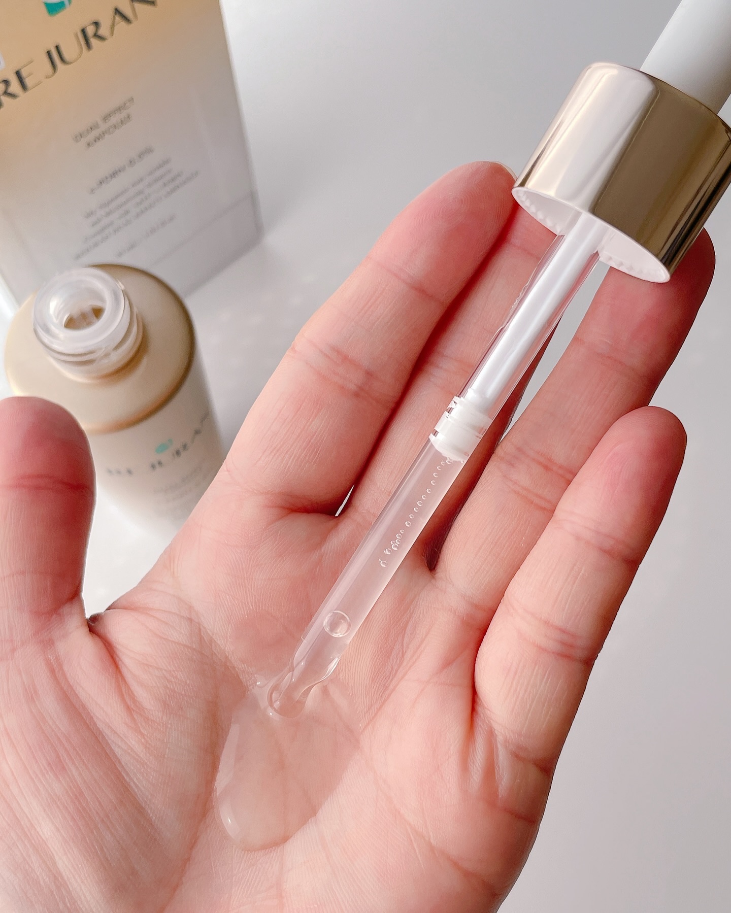 REJURAN デュアル エフェクト アンプル 30mL/REJURAN COSMETICS/美容液を使ったクチコミ（3枚目）