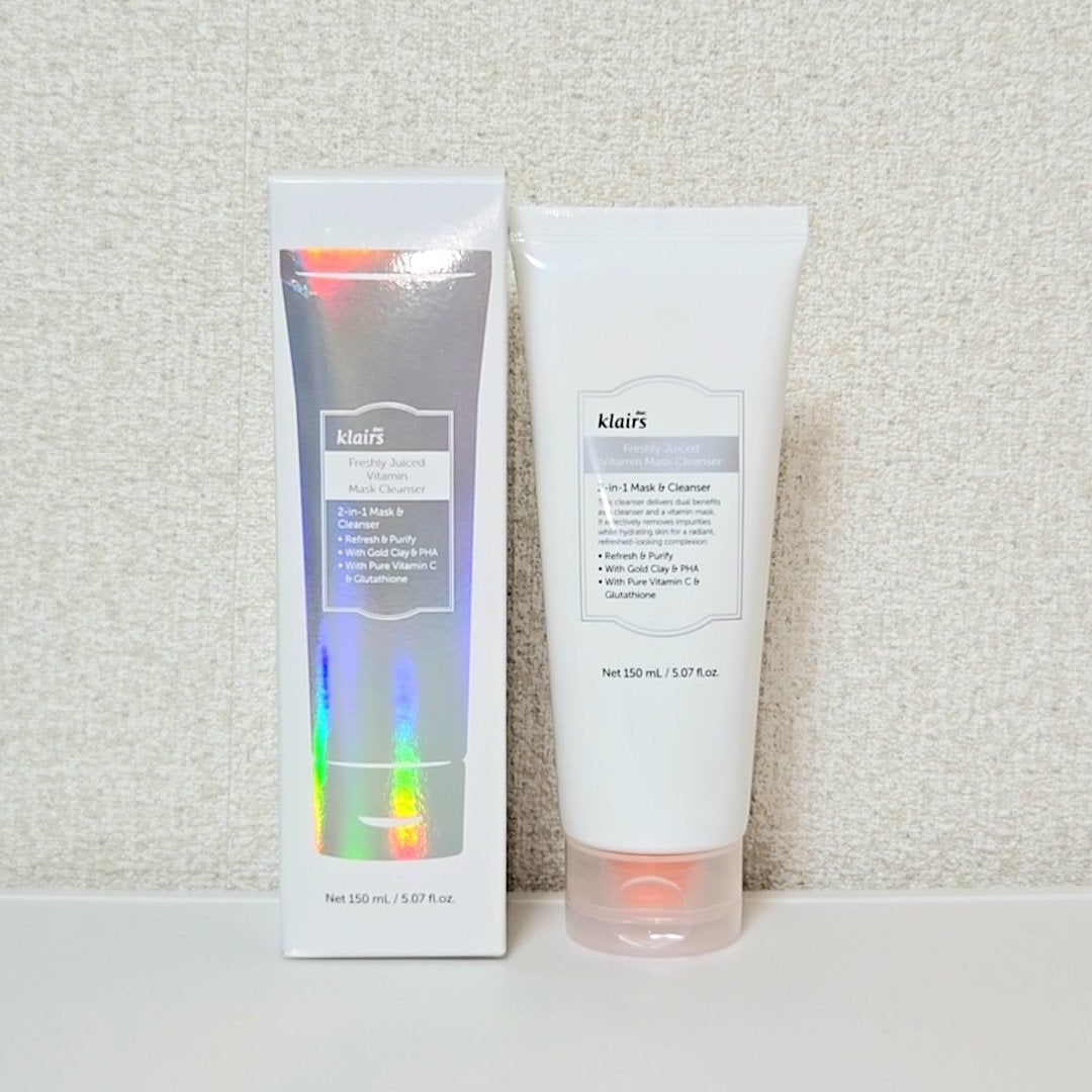 ヒアルビタグルパッククレンザー/Klairs/洗顔フォームを使ったクチコミ(3枚目)