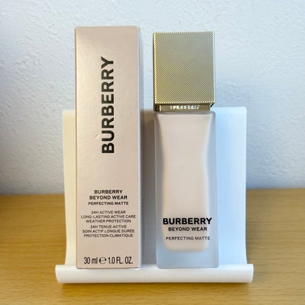 バーバリー ビヨンド ウェア パーフェクティング マット/Burberry Beauty/リキッドファンデーションを使ったクチコミ(1枚目)