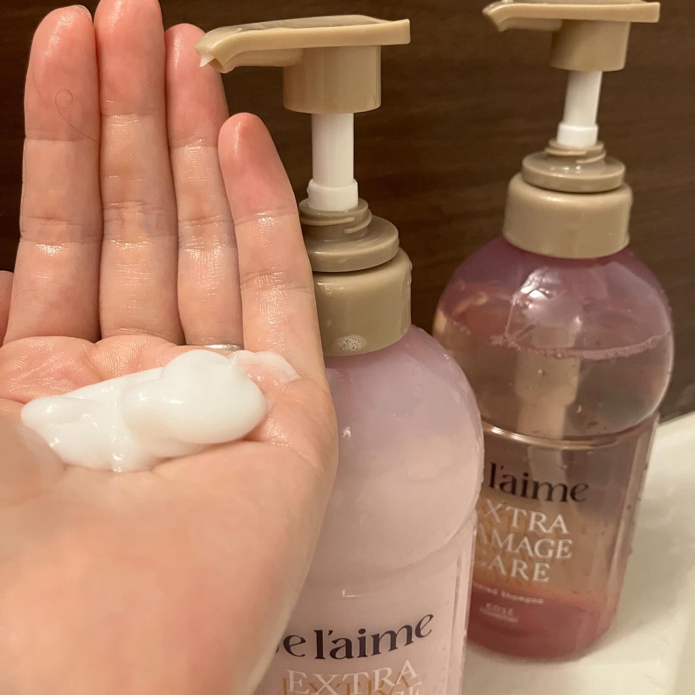 ジュレーム レイヤード シャンプー/ヘアトリートメント (エクストラダメージケア)/Je l'aime/市販シャンプーを使ったクチコミ(3枚目)