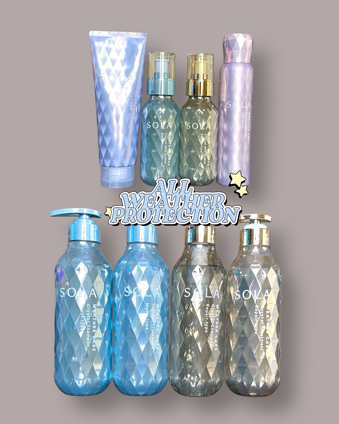 ソラ ウェザーケア クリスタル シャンプー/ヘアトリートメント リペアタイプ/SOLA WEATHER CARE/市販シャンプーを使ったクチコミ（2枚目）